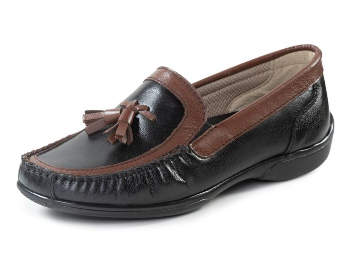 ELENA EDEN, klassieke damespantoffels, met uitneembaar voetbed 