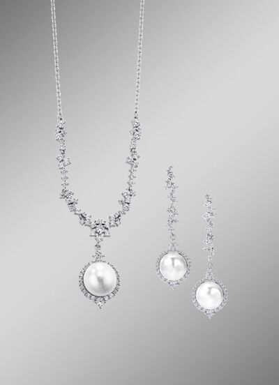 Sieradenset, 2 stuks 925/- 