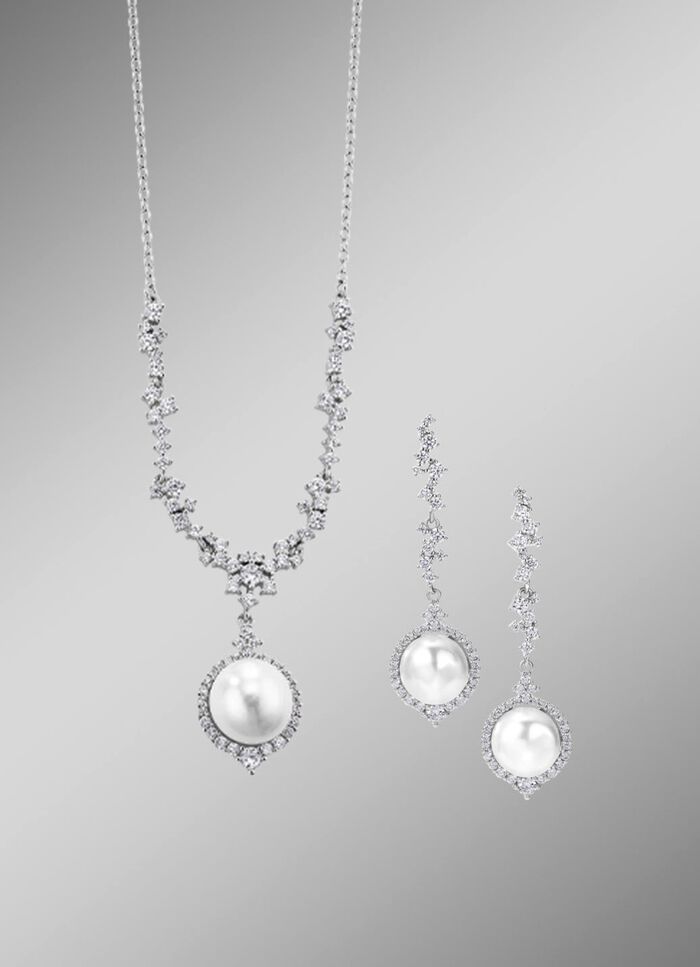 Sieradenset, 2 stuks 925/- 