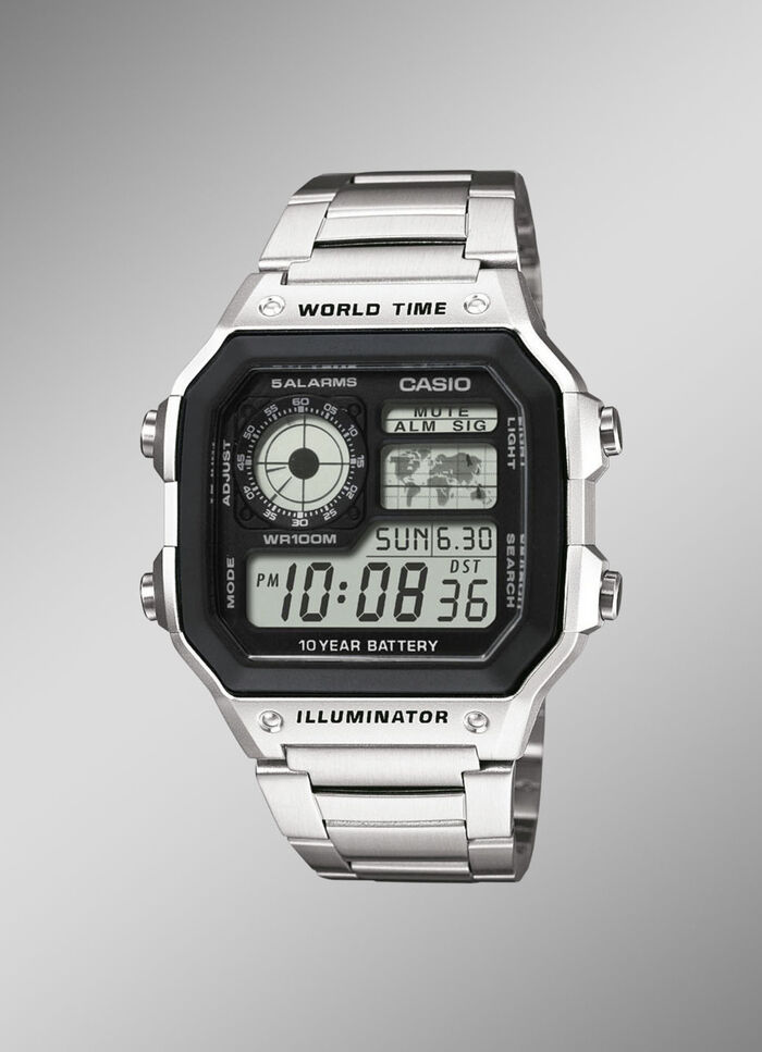 Casio Illuminator digitaal herenhorloge 