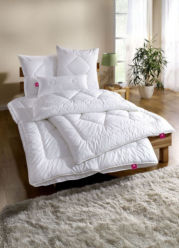 Beddengoedassortiment met alo&euml; vera-afwerking 