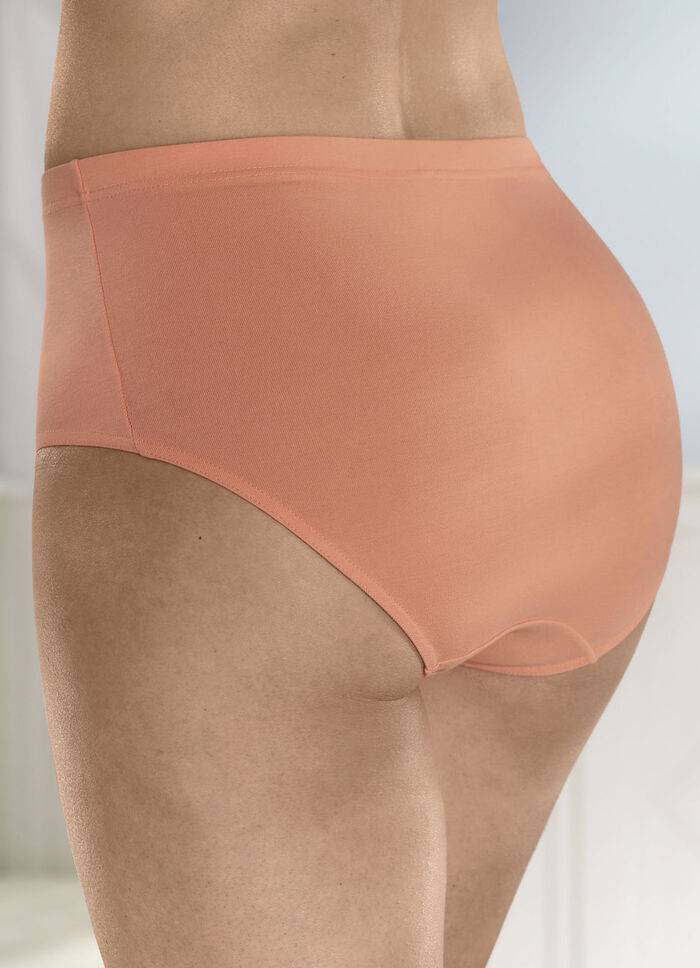 Set van vier slips met elastische band 