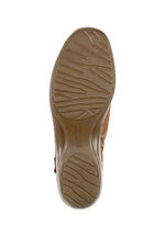 ELENA EDEN laarsje met decoratieve clip COGNAC