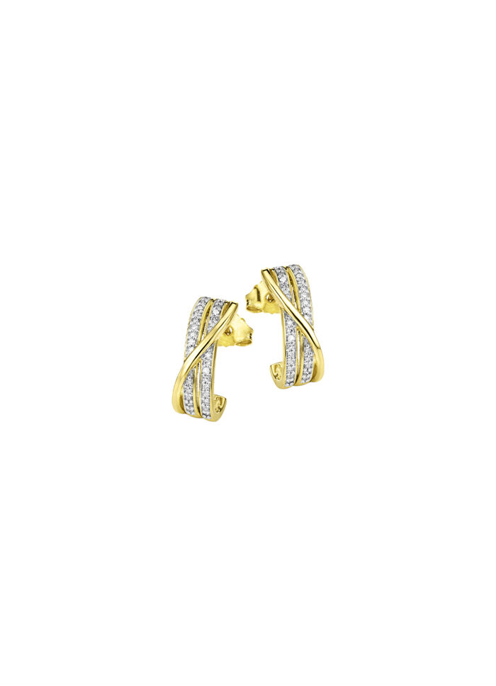 Oorknopjes goud 585/- 