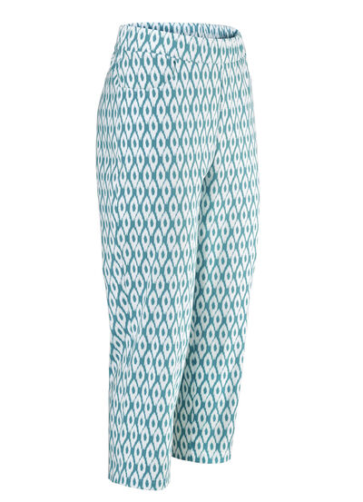 Capribroek in een comfortabele pull-on stijl 