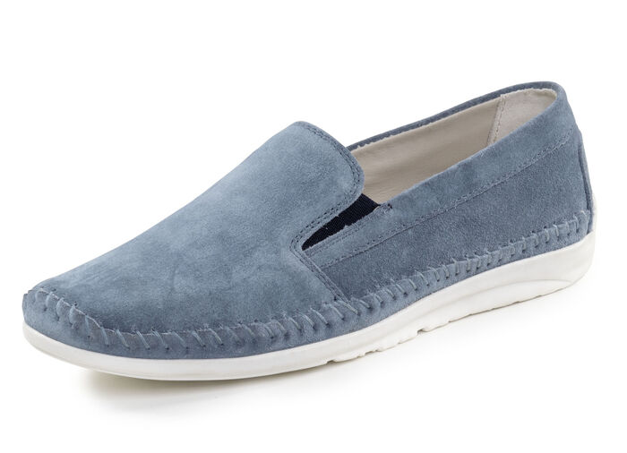 ELENA EDEN pantoffels met elastische zijkanten JEANS