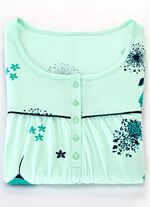 Twee-pack nachthemden met knoopsluiting en brede bandjes 