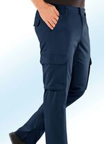 Thermobroek met cargozakken in 4 kleuren MARINE
