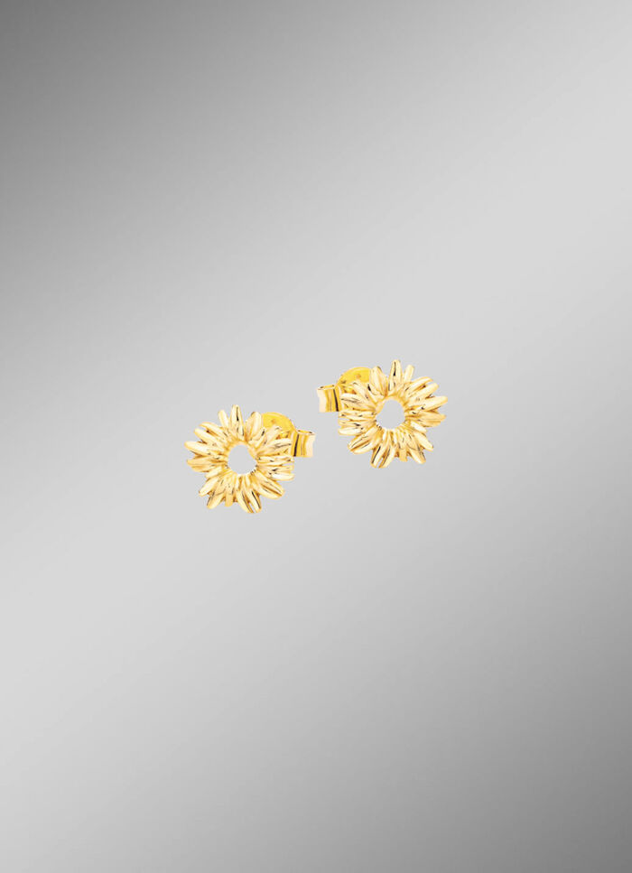 Chique oorbellen in een bloemendesign 