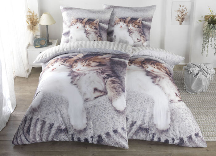 Microvezel beddengoedset met ritssluiting 