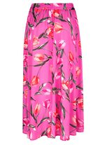 Rok met bloemenmotief 