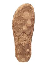 ELENA EDEN, zomerse damesmuiltjes van leer WIT