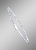 Hoogwaardige witgouden armband met diamanten 