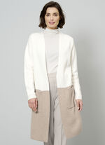 Lang vest met kasjmier 