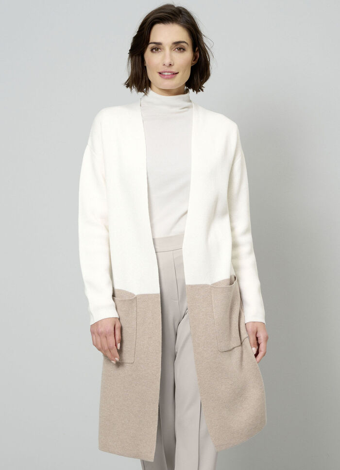 Lang vest met kasjmier 