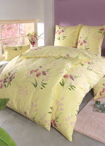 Beddengoedset in zachte renforcé kwaliteit van Florella  Beddengoedset in zachte renforcé kwaliteit van Florella