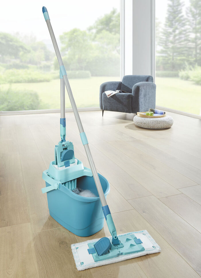 Leifheit vloerdweilsysteem - grondig bij elke veeg 