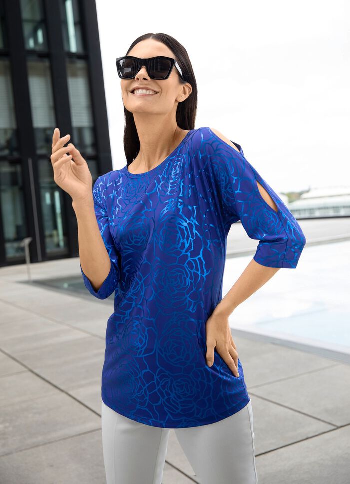 Shirttuniek met splitten 