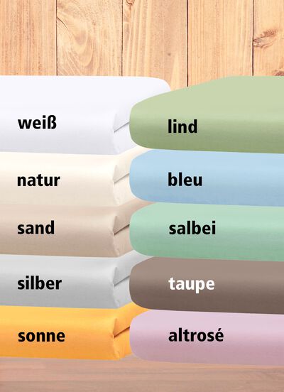 Hoogwaardige elastische Mako fijne jersey hoeslakens 