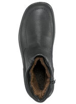 Laarzen met echte lamsvachtvoering ZWART