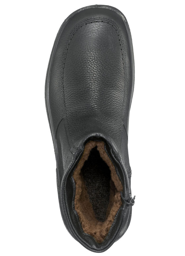 Laarzen met echte lamsvachtvoering ZWART