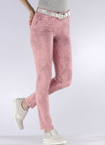 5-pocketbroek in abrikoos 