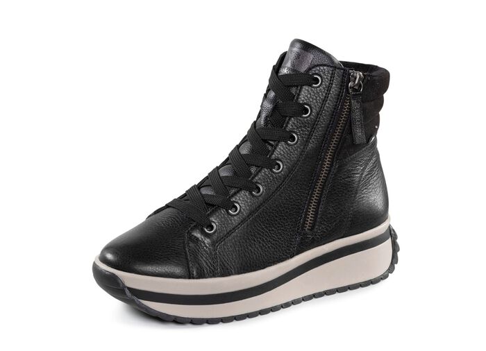 Rieker, trendy dameslaarzen, winterschoenen, met uitneembaar voetbed 