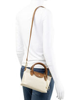 Laurina, mini tas, dames, met afneembare, verstelbare schouderband BEIGE-BRAUN