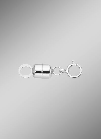 Witgouden magnetische sluiting 