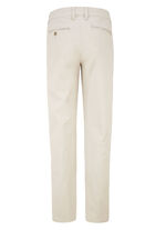 Comfortabele broek met elastische tailleband in 3 kleuren BEIGE