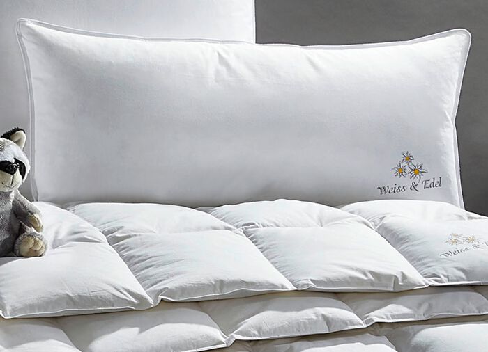 4-seizoenskussen wit &amp; elegant van OBB, made in Germany 