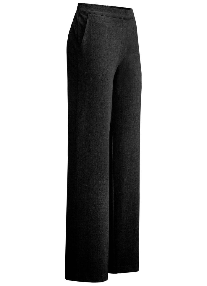 Broek in een modieuze wijdte 