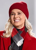 Trendy dameshoed met brede manchet 