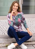 Trui met grafisch ontwerp 