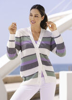 Cardigan met parelkwastje 