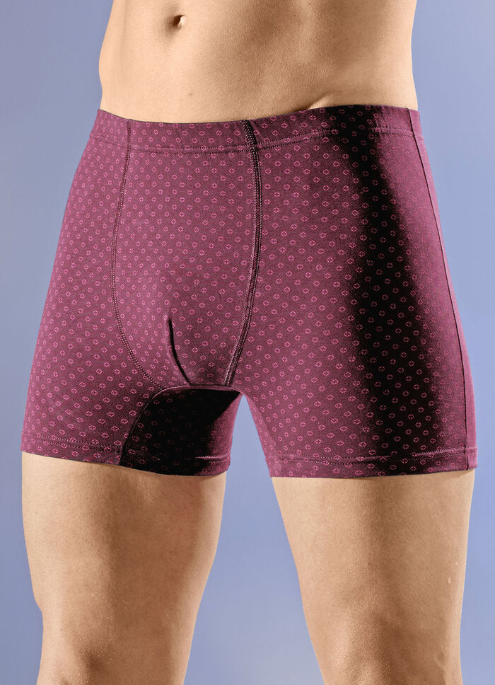 Set van drie broeken met elastische tailleband 