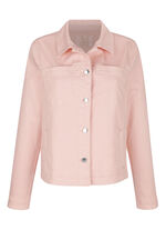 Denim jack met stijlvolle naden 