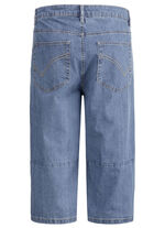 Denim bermuda's JEANSBLAUW