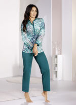 Pyjama met lange mouwen en lange broek 