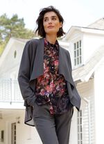 Lichte blazer met sjaalkraag 