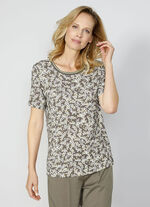 Overhemd met bloemenprint 