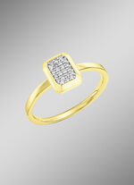 Damesring met diamanten 