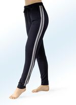 Broek met elastische tailleband rondom 