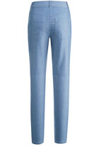 Broek in denimlook JEANSBLAUW