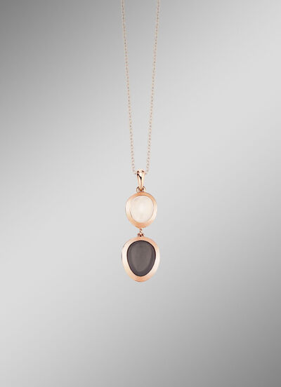 Magie van de Maan &ndash; Hanger met echte maansteen 