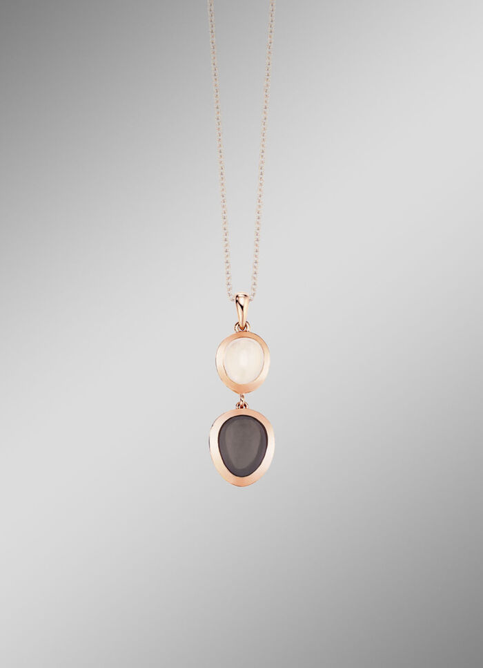 Magie van de Maan – Hanger met echte maansteen 