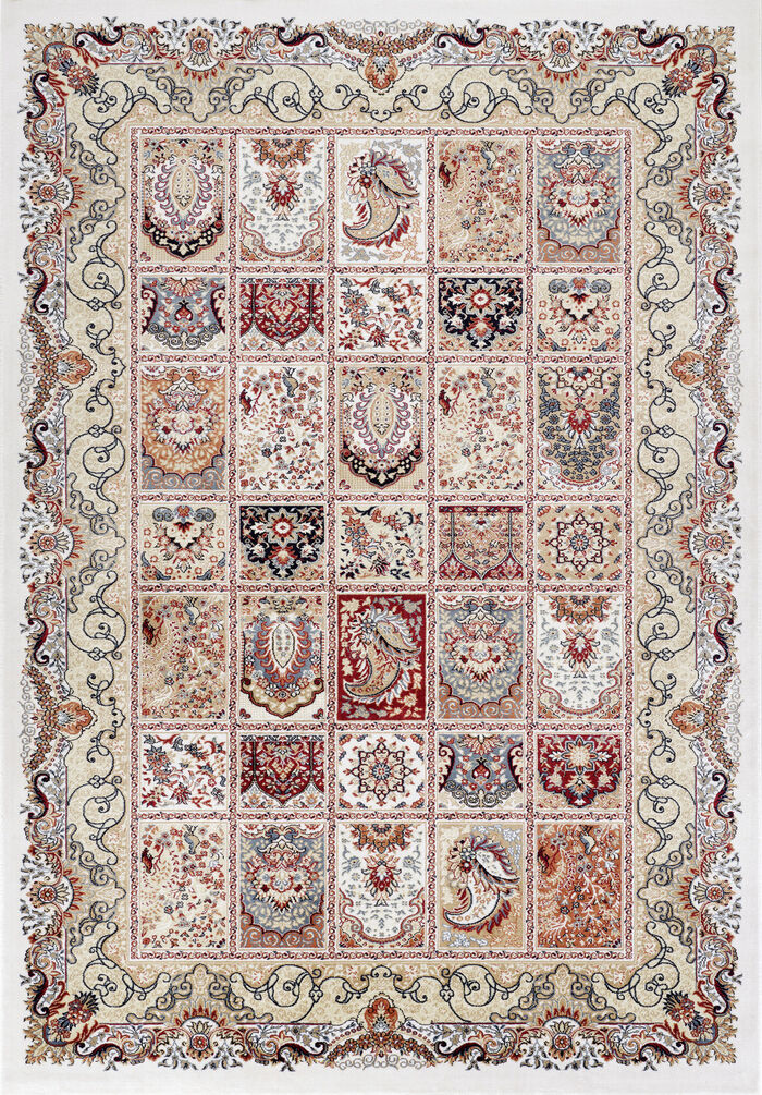 Bruggen, galerij- en zijdeeffecttapijten BEIGE