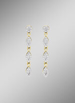 Chique oorknopjes met 80 diamanten 