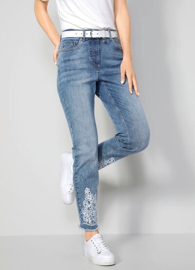 Jeans met 5 zakken 