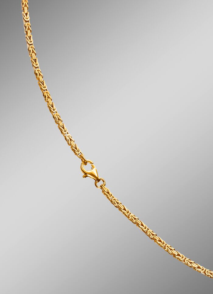 Stevige koningsketting met karabijnsluiting 